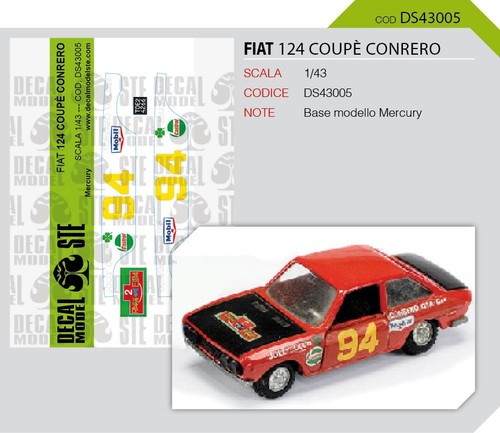 Fiat 124 coupe conrero - fiat,