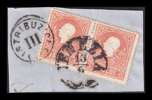 Lombardo veneto 1859 - s.5, con