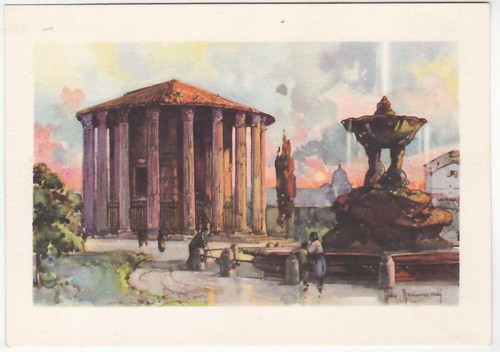Roma tempio vesta ill - -,