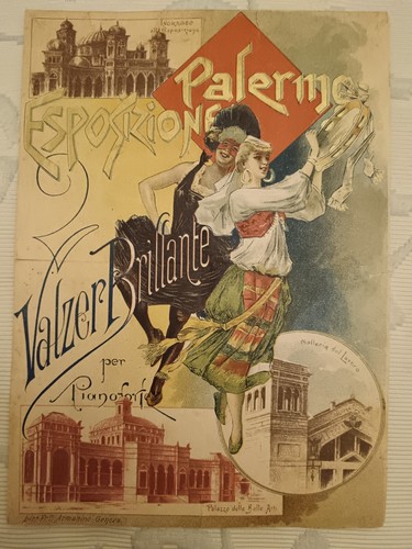 Esposizione palermo 1891 - palermo,