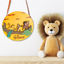 Fiocco nascita in legno con