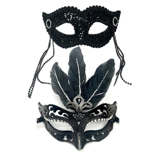 Maschera occhi piuma - occhi, di