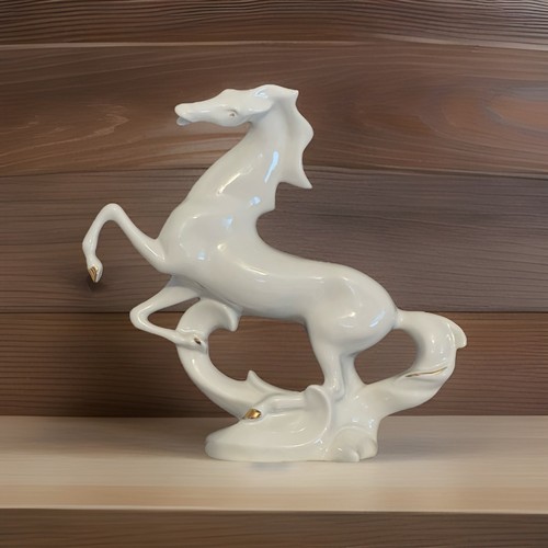 Statuina cavallo porcellana