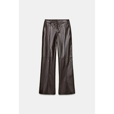 ZARA FAUX LEATHER STRAIGHT