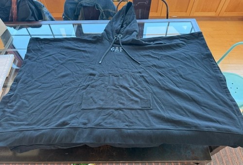 Poncho felpa nero - gap, harlem