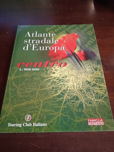 Atlante stradale europa - atlante,