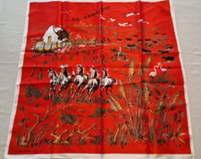Foulard artistico vintage "en