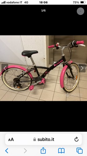 Bicicletta pollici bambina - bicicletta, 20