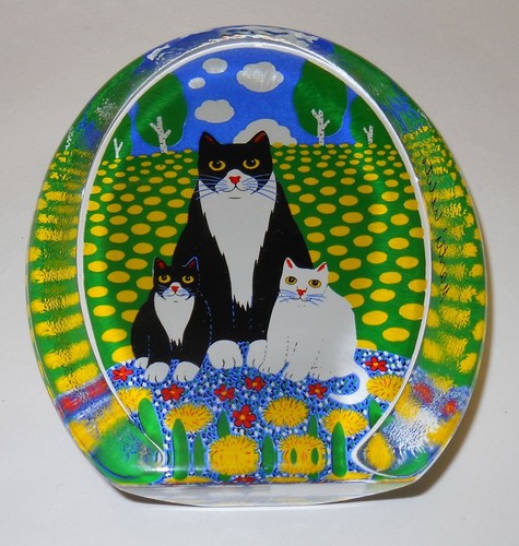 Carta vetro iittala gatto nero - carta,