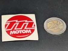 MOTO MOTOM Ø35MM LOGO ADESIVO