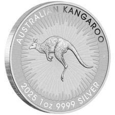 Canguro canguro 1 oz 9999 argento 2025 Carlo III  Australia 1 dollaro ST
