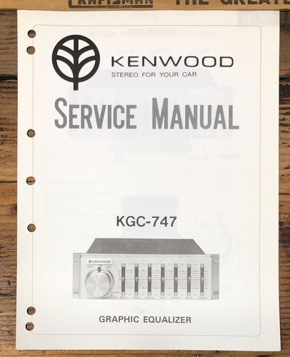 Kenwood kgc 747 amplificatore - kenwood, kgc-747