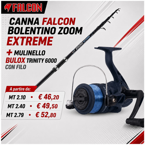 Combo bolentino canna - bolentino, falcon
