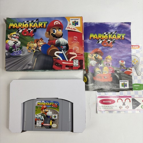 Mario kart nintendo - mario, 64