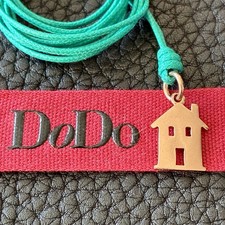 Dodo Pomellato Collana Ciondolo Casa Casetta Grande Oro Rosa Fuori Produzione