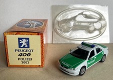 Norev peugeot 406 - norev, polizei