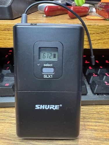 Shure slx1 sync - shure,