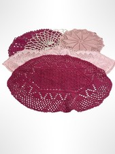 Centrini vintage all'uncinetto