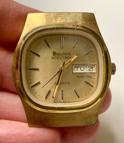 Vintage bulova accutron dual - vintage,
