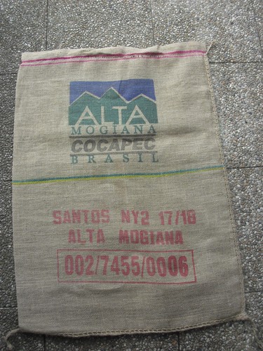 Vintage sacco juta caffe - in, caffe'