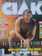Ciak 2024 11.Il Gradiatore II-Ridley Scott-Paul Mescal,Kabir Bedi,Johnny Depp