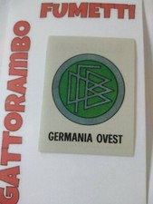 Figurine Calcio74 Scudetto Germania ovest Telato new-1974 mondiali Monaco Ediraf