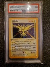 Pokemon Psa 7 Zapdos #16 1st