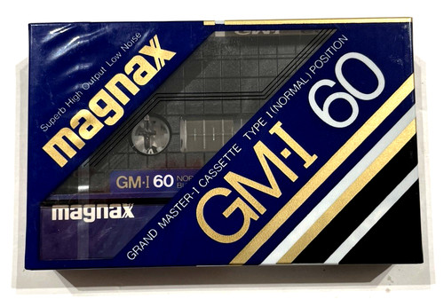 Magnax 60 audiocassetta - magnax,