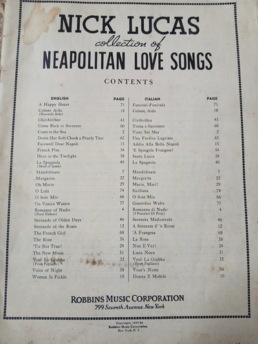 Robbins music collezione nick - music,