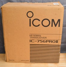 FACTORY ICOM 756PROII SCATOLA DI SPEDIZIONE CON INSERTI IN SCHIUMA E BORSA 756PRO3 756ProII 756Pro