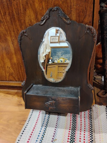Antico specchio barba - antico, da
