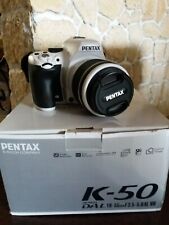 Fotocamera Pentax k 50 come nuova, completa di scatola e accessori.