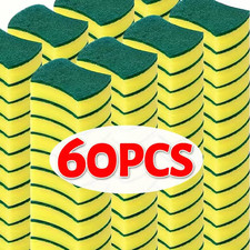 Spugna Lavastoviglie Cucina Doppio Lato Altamente Assorbente Magic Pulizia Casa