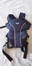 Marsupio ergonomico porta bebè chicco colore blu 0m+  3,5 - 9 Kg.