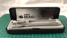 MAGLITE MINI MAG AAA GRIGIA Pila Torcia MINI Mag Lite AAA in cofanetto