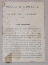 CUCINA_ANTICO RICETTARIO_GENOVA_FORNO PROFUMO_CARNI ARROSTO_SELVAGGINA_TORTE