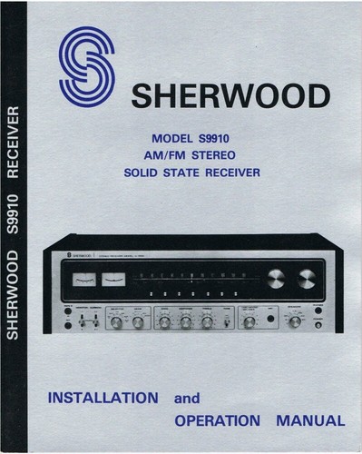 Sherwood 9910 ricevitore - s-9910,