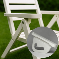 Ricambio Gancio Bracciolo per Sedia Pieghevole Foppapedretti Giardino Campeggio