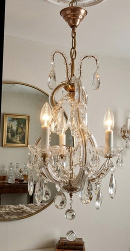 Piccolo lampadario antico - lampadario,