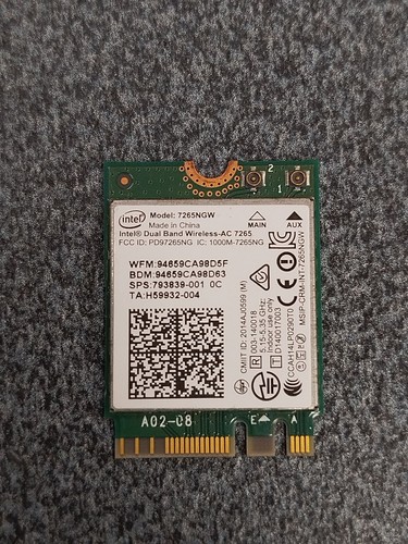 Intel 7265 scheda - intel,
