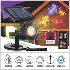 PROIETTORE SOLARE 6 LED 2