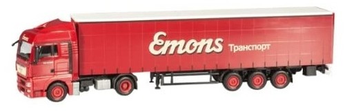 Herpa man tgx xlx 4x2 - man, con