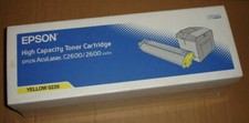 Epson Aculaser C2600 / 2600 Toner Giallo 0226 NUOVO IMBALLO ORIGINALE