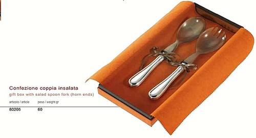 Coppia posate insalata - posate,