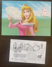 CARTOLINA MAGICA DISNEY PRINCESS PER AUGURI - NUOVA