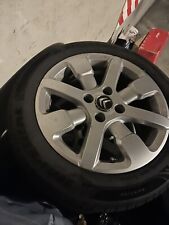 Gomme e cerchi in lega citroen C3 Da16” 195/55/16 Usati Una Stagione