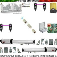 AUTOMAZIONE CANCELLO 5 METRI 2