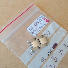 Zenith Captain Link 14 mm Ref. 02.0340. St.Steel Vintage 2 PZ.