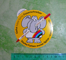 ADESIVO VINTAGE STICKER AUTOCOLLANT AUFKLEBER OLD SCHOOL GEHA FORMY ORIGINAL