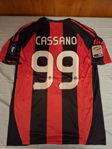 Maglia milan 2010 - maglia, cassano